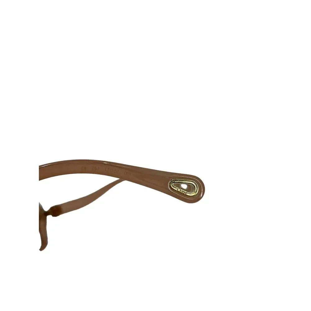 Chloe Womens Sunglasses Square Oversized Nude Gradient Lens Non Polarized CE746S - Picture 6 of 10